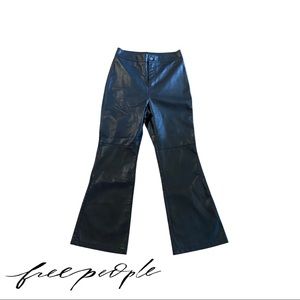 Free People Sasha Faux Leather Pants